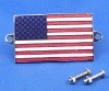 enamel nationality flag badge / plaque United States of America