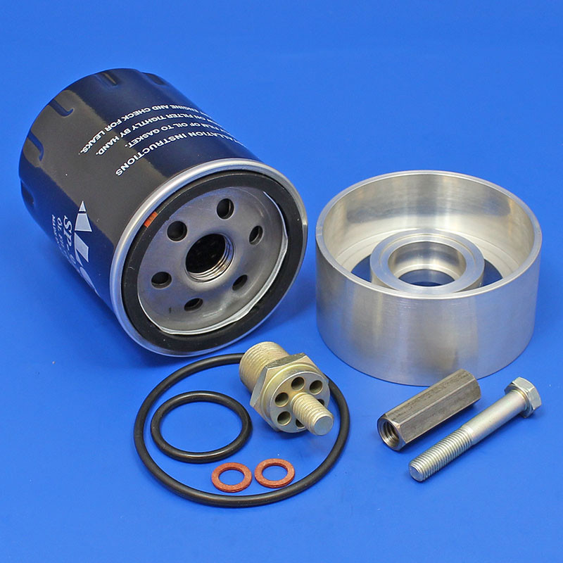 Silencer adapter for 3/4x16 TPI oil filter Ford, Chrysler