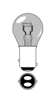 24v, 5w Heavy Duty Standard Bulb With A Ba15s Scc Base - UK Automotive