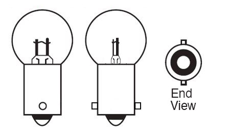 BA type bulb cap pin diagram