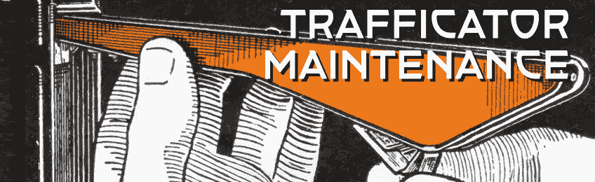 Trafficator Maintenance header