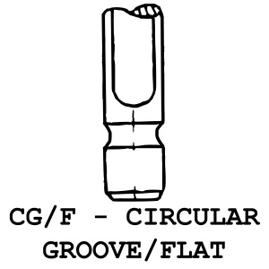 CG/F - Circular Groove / Flat