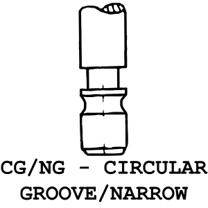 CG/NG - Circular Groove / Narrow