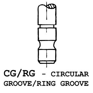 CG/RG - Circular Groove / Ring Groove