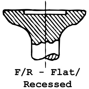 F/R - Flat / Recessed
