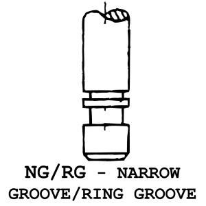 NG/RG - Narrow Groove / Ring Groove
