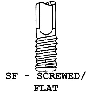 SC/F - Screwed Flat