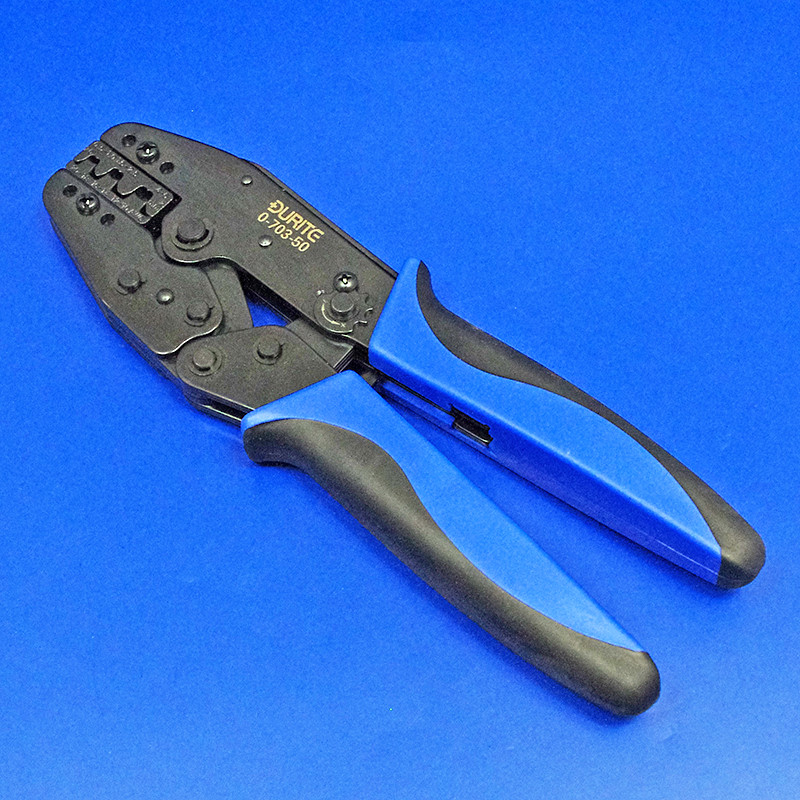 Ratchet Crimping Tool for Un Insulated Terminals