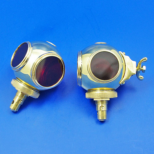 Divers Helmet Small Rear Light - (pair) similar to the old CAV, Rotax and Lucas models.