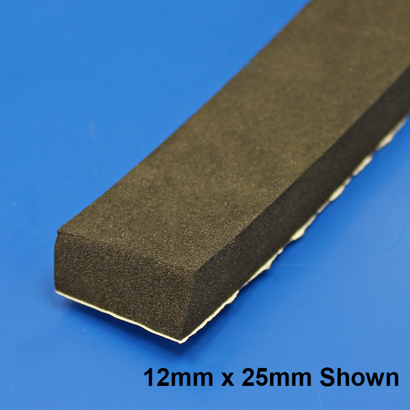 Expanded neoprene EPDM sponge strip, self-adhesive