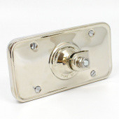 395N: Rectangular rear view mirror - 152mm x 82mm, equivalent to Lucas Type 160 - Nickel plated from £169.75 each