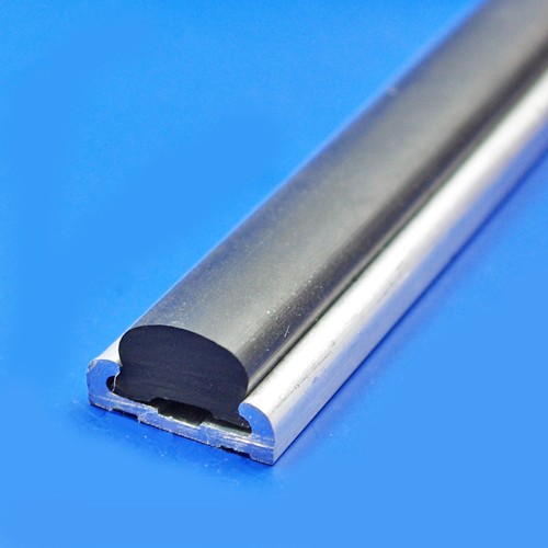 237 22mm aluminium strip with rubber insert Tread Strip