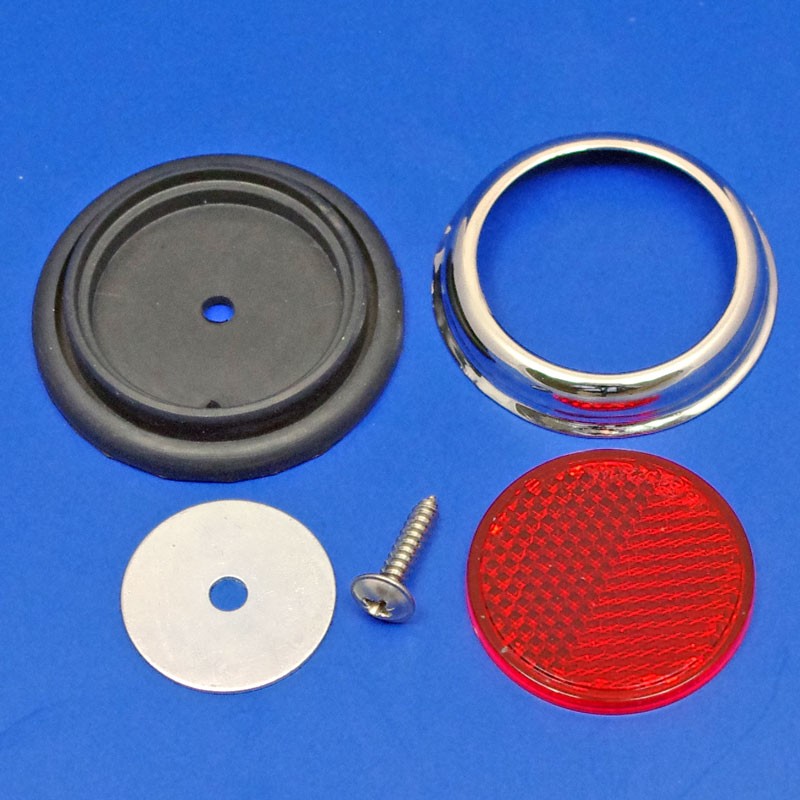 394 reflector with rim Reflector Rear Lamps Vintage Car Parts