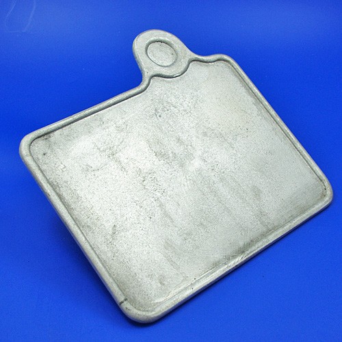 CA794c cast aluminium number plate backplate square with lamp bracket Number Plates