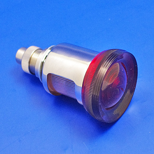 Rear lamp as Lucas L582 model with legal lens