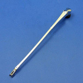 477C: Wiper arm - Post-war pattern, chrome, to suit 3/16