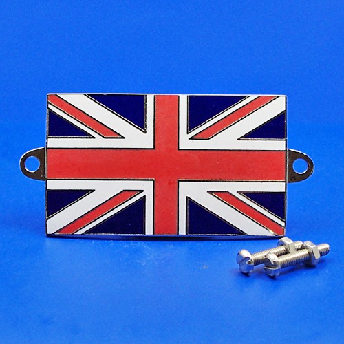 591 Enamel Nationality Flag Badge Plaque United Kingdom Badges Accessories Vintage Car Parts