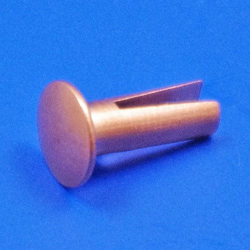 654 bifurcated copper split rivet Rest Tape Coachfittings