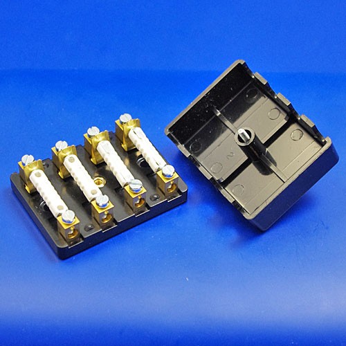 658: fuse box - 4 fuse - Junction and Fuse Box ... cartridge fuse box 