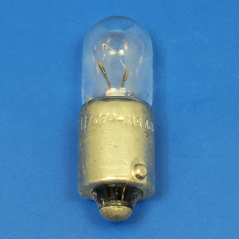 Bulb 12 V 5W, glass base