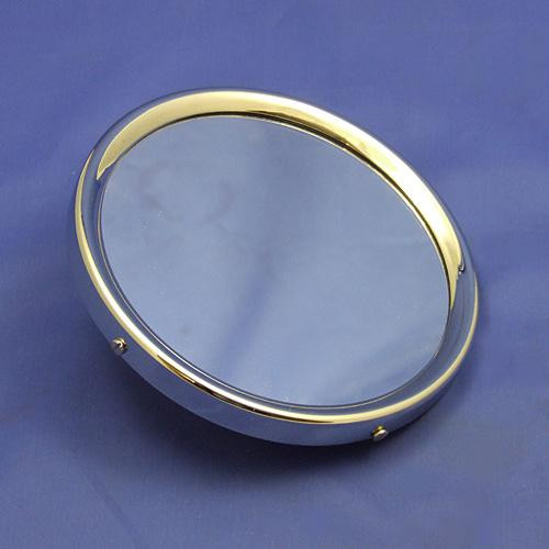 Large round rear view mirror