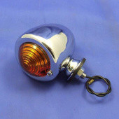 932: Small Indicator Lamp - Chrome, amber lens from £20.47 each
