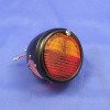 Round 'Pork Pie' rear lamp, as Lucas type ST38 with Indicator Conversion