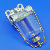 CA1026: Glass bowl fuel filter - In line, 1/2