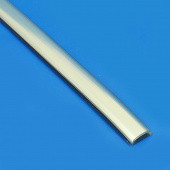 PT10A: Windscreen filler/locking strip - 'Chrome' finish plastic from £3.50 metre