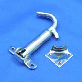 A-16750-2: Bonnet catch - Polished Stainless steel - Two hole mount bracket from £32.21 each