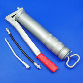 942-oil: Side lever oil gun - With tubes and 4 jaw connector for hydralic nipples from £57.68 each