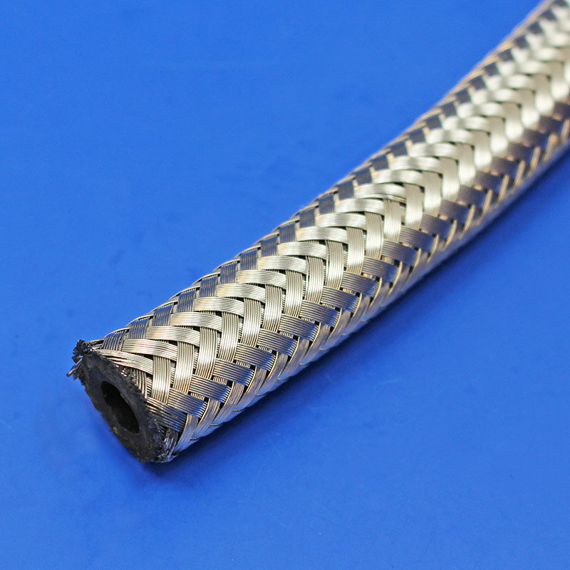 SSFH5/16: -5 (5/16 bore) fuel hose- stainless braid cover - Fuel