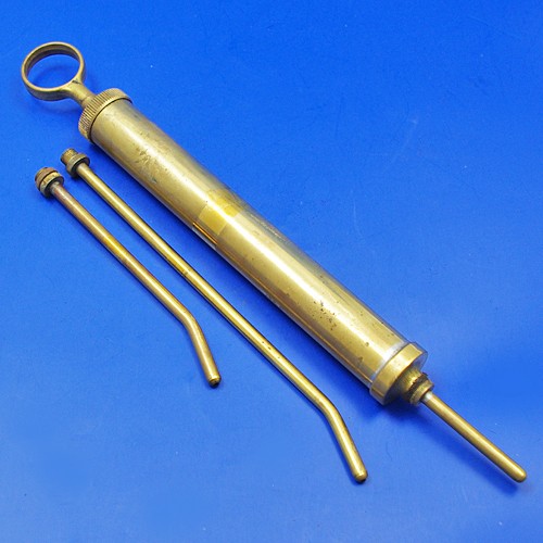CA855 small brass oil syringe Gun and Adaptor Ends Greasers and