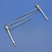 408PRE: Tandem wiper assembly - Pre-war pattern, chrome or nickel finish from £95.06 each